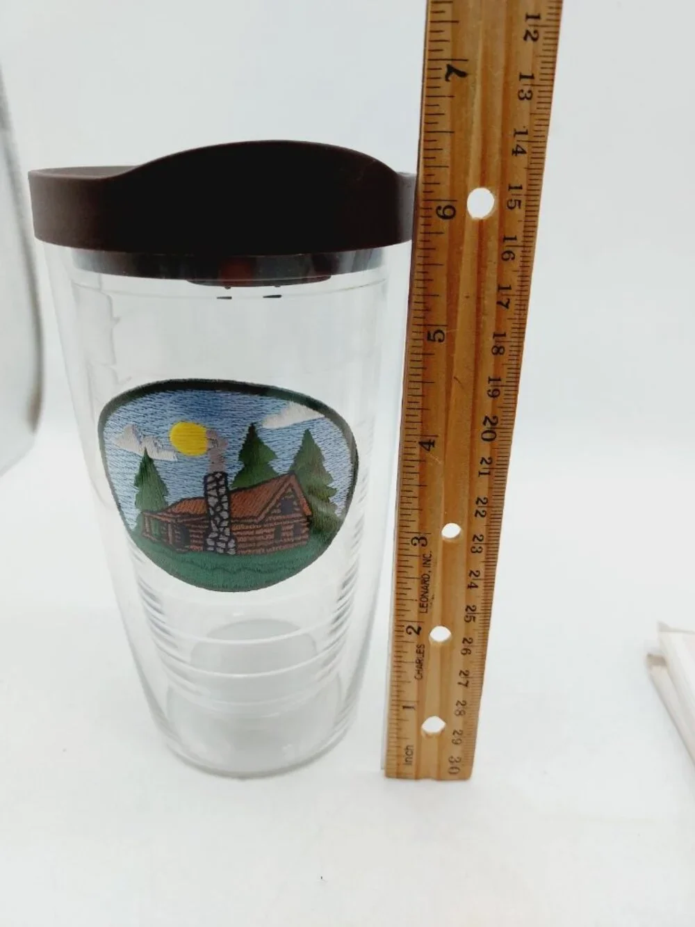 Tervis Tumbler 16oz Insulated with Lid Lodge Woods Forest USA